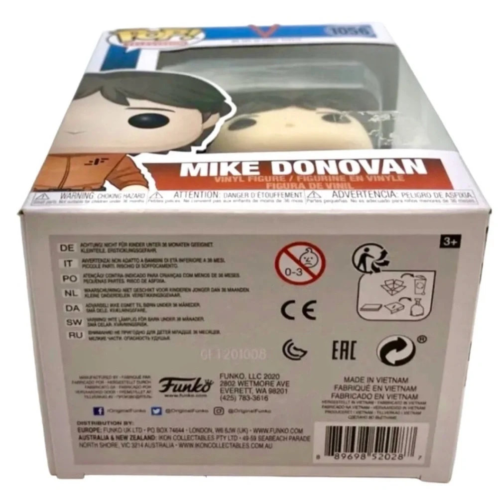 Funko Pop~Television~V: We are of Peace Always~Mike Donovan #1056 (VAULTED) NWT